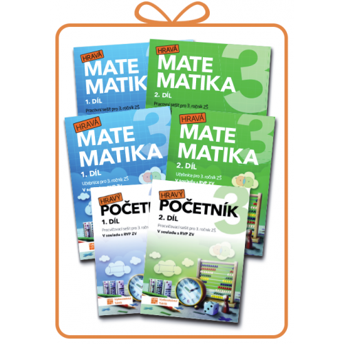 Balíček Hravá matematika 3 - přepracované vydání Balíček Hravá matematika 3 - přepracované vydání
