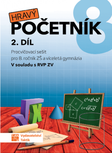 Hravý početník 8 - pracovní sešit - 2. díl Hravý početník 8 - pracovní sešit - 2. díl